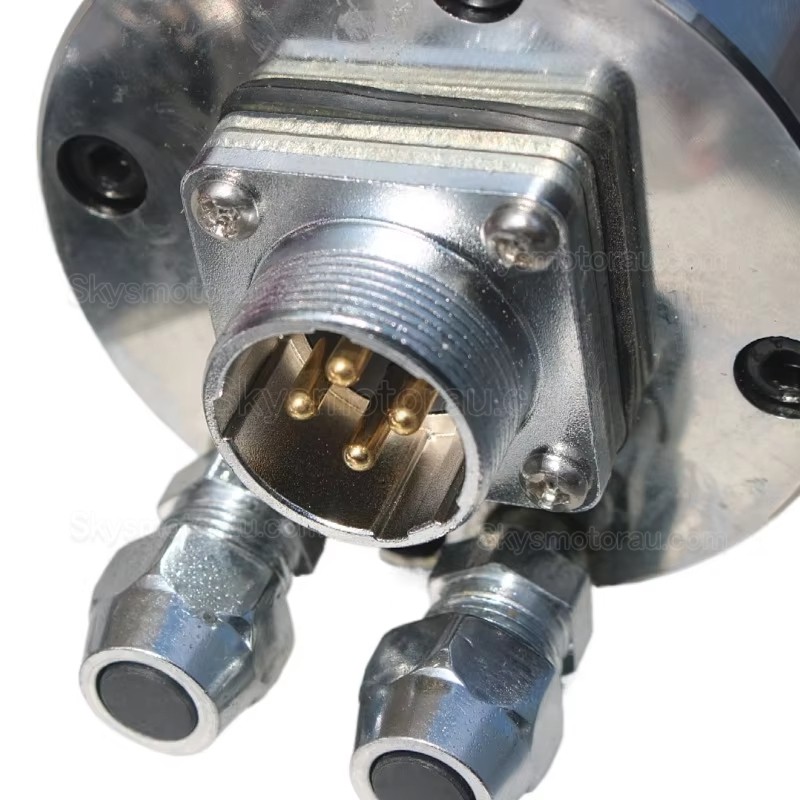 0.8kW Water Cooled Spindle Motor JGD-65C-0.8KW ER11 Collet 110V/220V 0.31Nm 24000RPM
